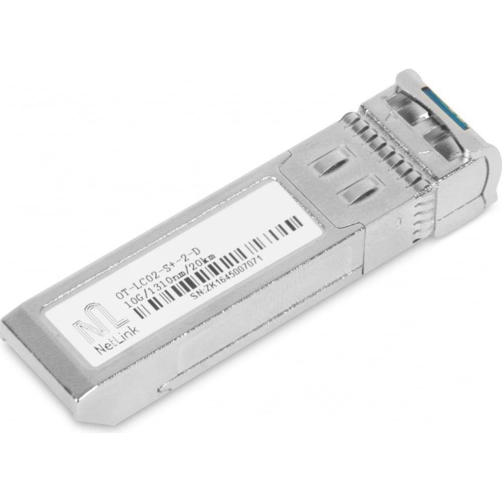Изображение товара Модуль SFP Netlink Sfp-ot-lc02-s+-20-d-10g 1310nm 20km УТ000002017