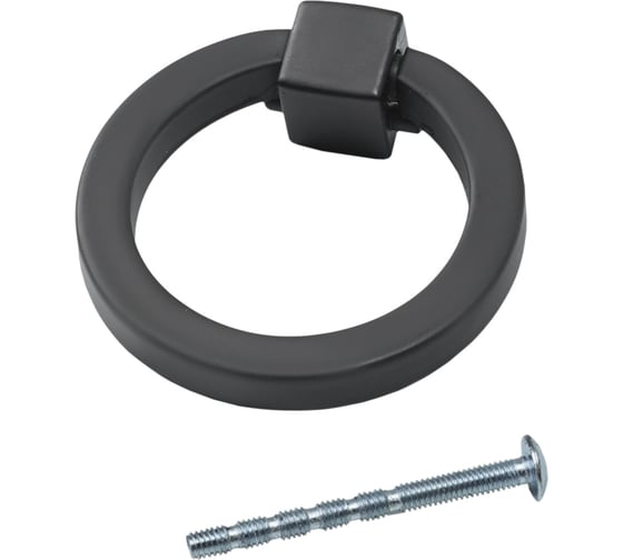 Изображение товара Ручка-капля JET 121 замак матовый черный R121Z.050BLQ99