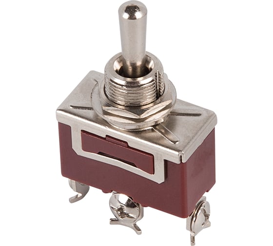 Изображение товара Однополюсный тумблер REXANT 250v 15A ON-OFF-ON (3c), 10 шт. 36-4152