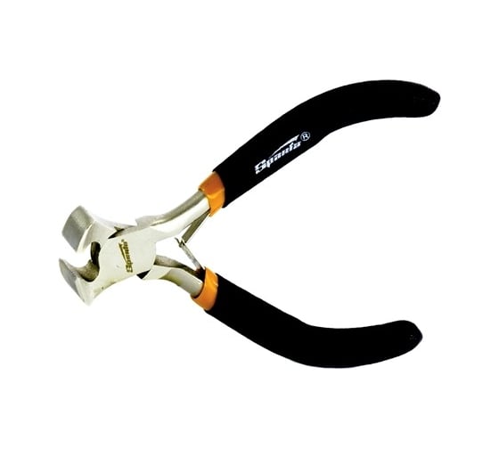 Изображение товара Торцевые кусачки SPARTA Mini 105 мм, никелированные, авторазжим 17828