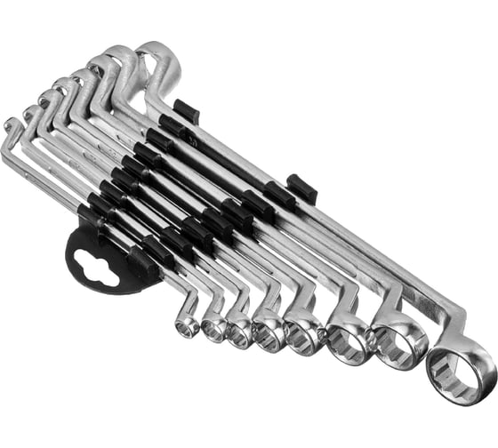 Изображение товара Набор накидных ключей SPARTA 6-22 мм, хромированные, 8 шт. 153755