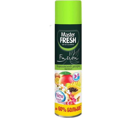 Изображение товара Освежитель воздуха Master Fresh Fusion Королевский десерт, 300 мл 263635