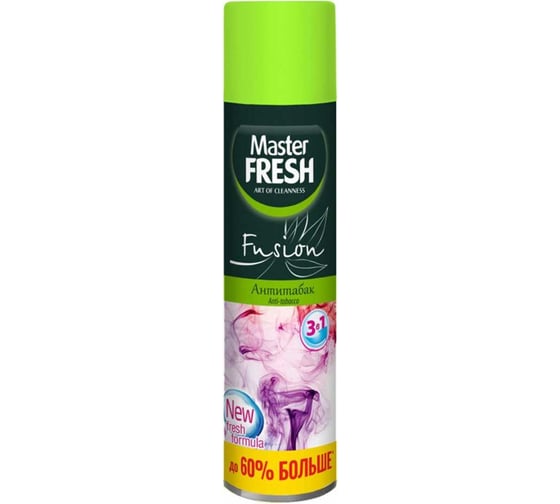 Изображение товара Освежитель воздуха Master Fresh Fusion Антитабак, 300 мл 250734