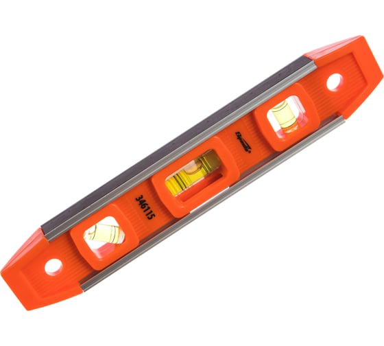 Изображение товара Усиленный уровень SPARTA "Торпедо" 235 мм, 3 глазка, пластмассовый 346115