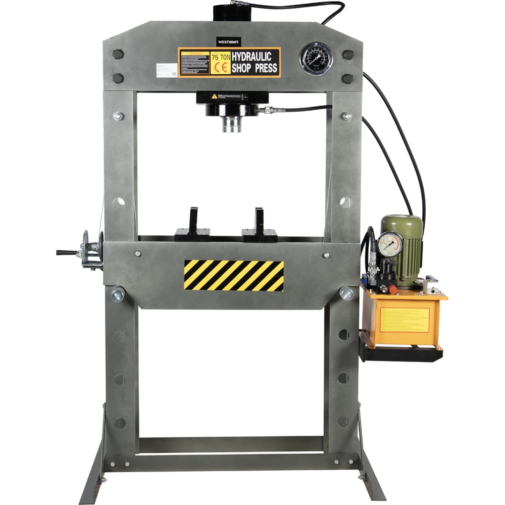 Изображение товара Электрогидравлический пресс WIEDERKRAFT 75 тонн WDK HP750H профессональное оборудование