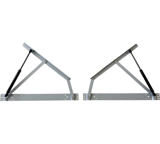 Изображение товара Механизм подъема Элимет МПК 500 с шаровой осью, газлифты 800N, серый БП-00003262