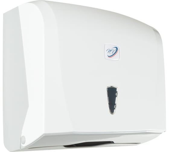 Изображение товара Диспенсер для бумажных полотенец NV V-сложения, на 300 листов, белый K40 NV