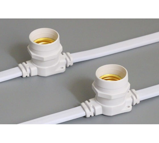 Изображение товара Белт TEAMPROF 2-х провод, 40 см, белый 125 шт TPF-BL2-50M-125-W