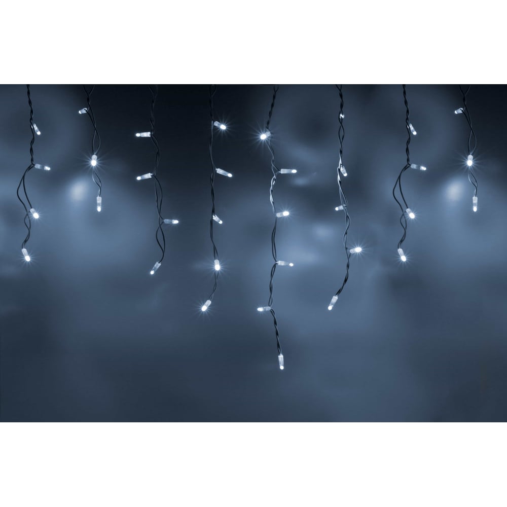 Изображение товара Гирлянда TEAMPROF Бахрома 3x0.6 м LED с флеш эффектом на улице и в помещении