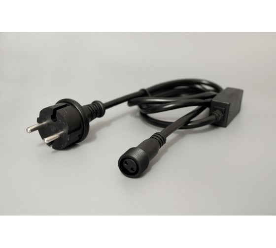 Изображение товара Блок питания TEAMPROF 2А, черный 220В TPF-220AC/DC-2AU-B