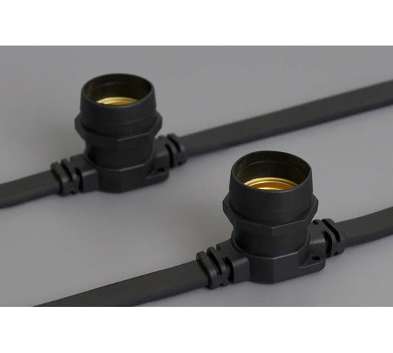 Изображение товара Белт TEAMPROF 2-х провод, 40 см, черный, 125 шт TPF-BL2-50M-125-B