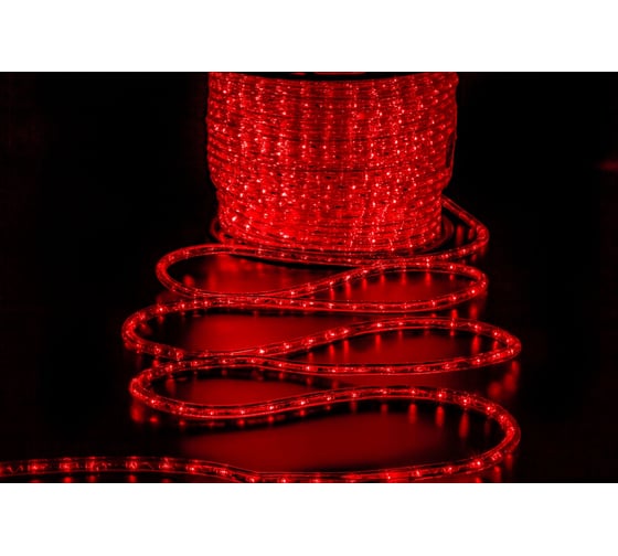 Изображение товара Дюралайт TEAMPROF 2-х провод, красный, 24В TPF-DL-2WH-100-24-R