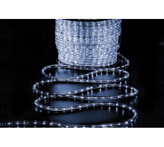 Изображение товара Дюралайт TEAMPROF 2-х провод, белый, 220В TPF-DL-2WH-100-240-W