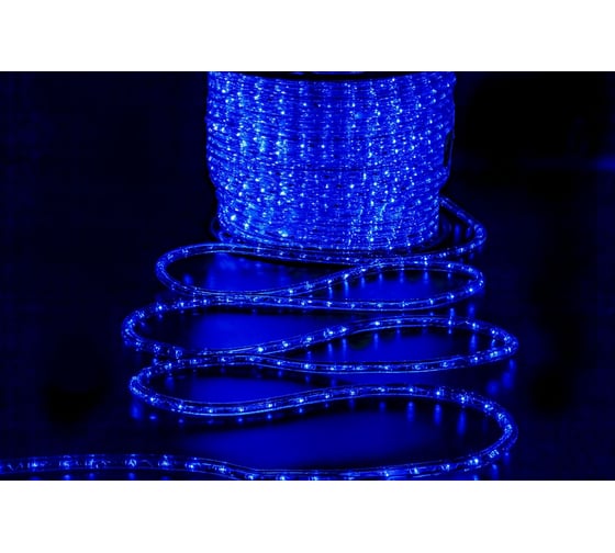 Изображение товара Дюралайт TEAMPROF 2-х провод, синий, 24В TPF-DL-2WH-100-24-B