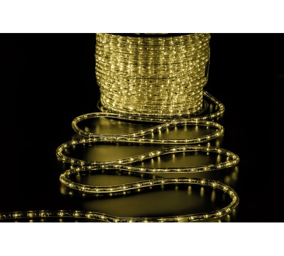 Изображение товара Дюралайт TEAMPROF 2-х провод, теплый белый, 24В TPF-DL-2WH-100-24-WW