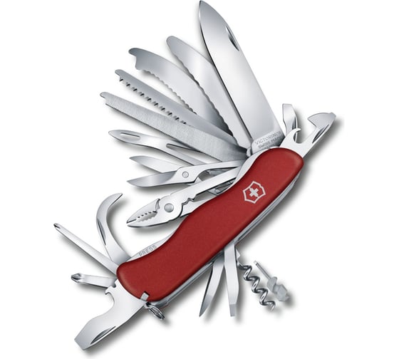 Изображение товара Нож Victorinox WorkChamp XL, 111 мм, 31 функция, красный 0.8564.XL