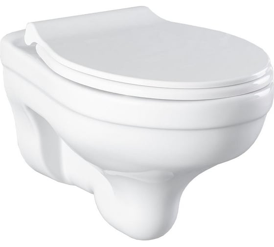 Изображение товара Унитаз без сидения LOGAN L4W PRO подвесной 520x335мм белый (302576) 00302576