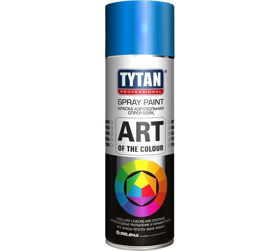 Изображение товара Аэрозольная краска Tytan PROFESSIONAL ART OF THE COLOUR RAL5010, синяя 400мл 93663 54033