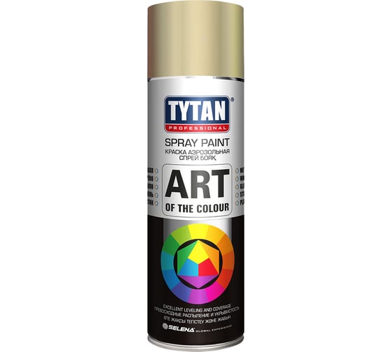 Изображение товара Аэрозольная краска Tytan PROFESSIONAL ART OF THE COLOUR RAL1014, бежевый 400мл 64721 212193