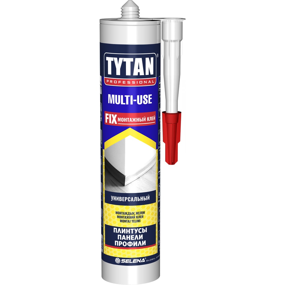 фото Монтажный клей tytan professional multi-use каучуковый бежевый 310мл 96306