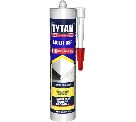 Изображение товара Монтажный клей Tytan PROFESSIONAL MULTI-USE каучуковый бежевый 310мл 96306 44014