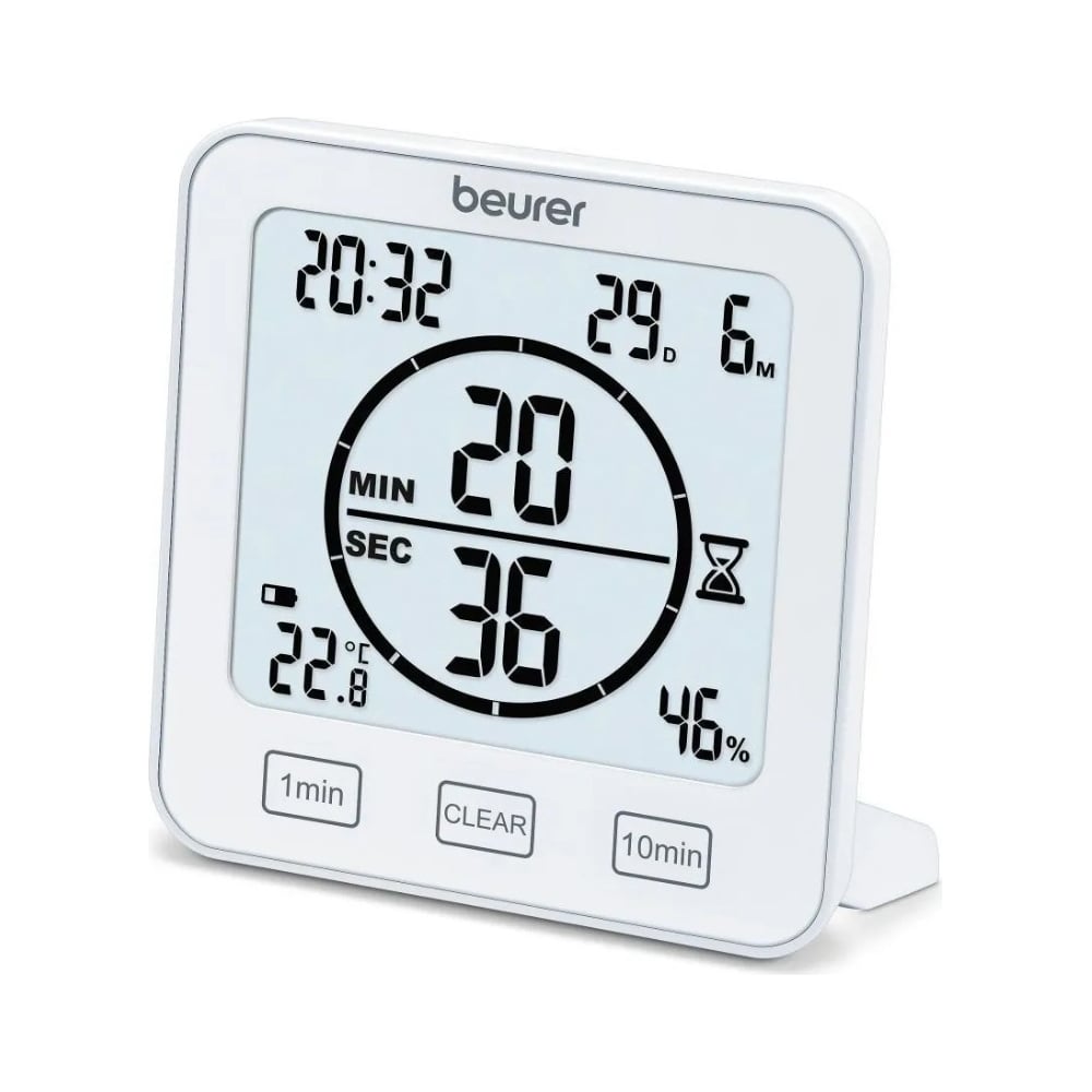 Изображение товара Термогигрометр Beurer HM22 белый - измерение температуры и влажности воздуха