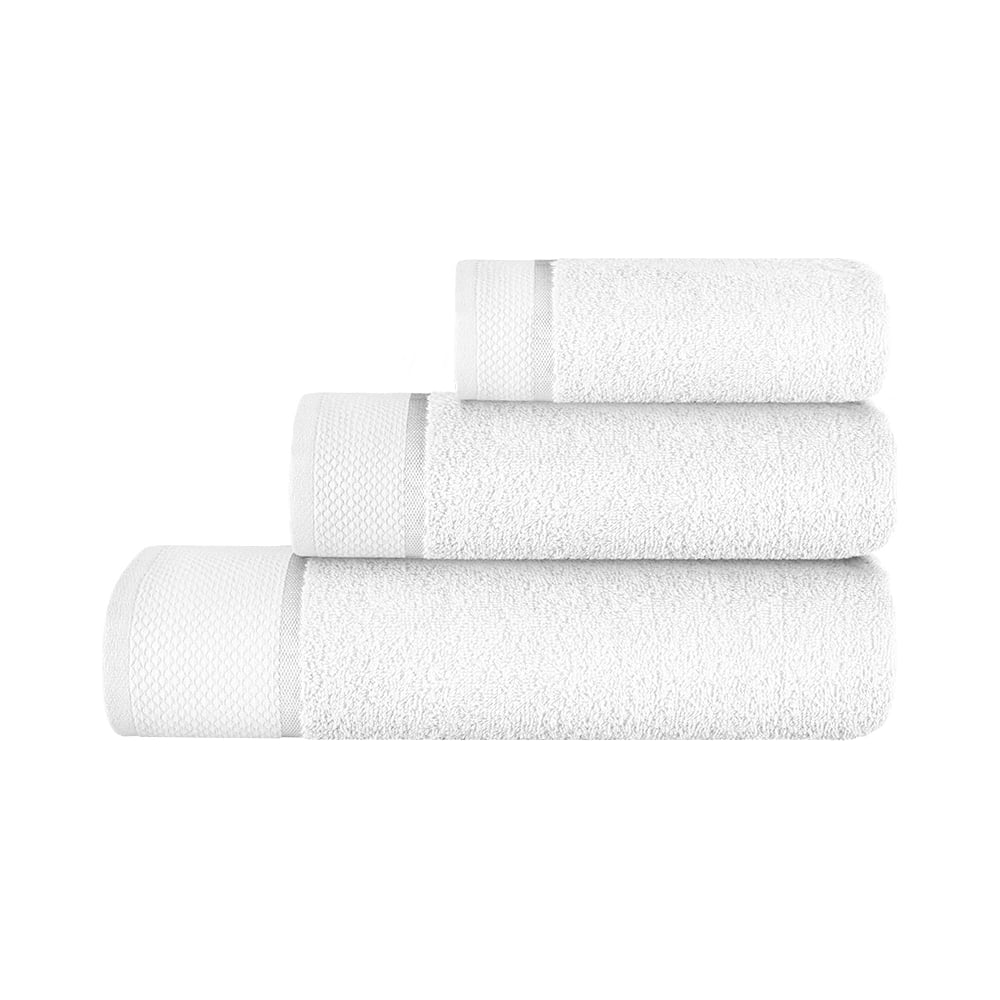 Изображение товара Махровые полотенца Guten Morgen Diana, цвет Белая лилия 30x50, 50x90, 70x140 см