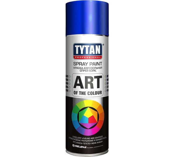 Изображение товара Аэрозольная краска Tytan PROFESSIONAL ART OF THE COLOUR RAL5002, ультрамарин 400мл 64707 212190