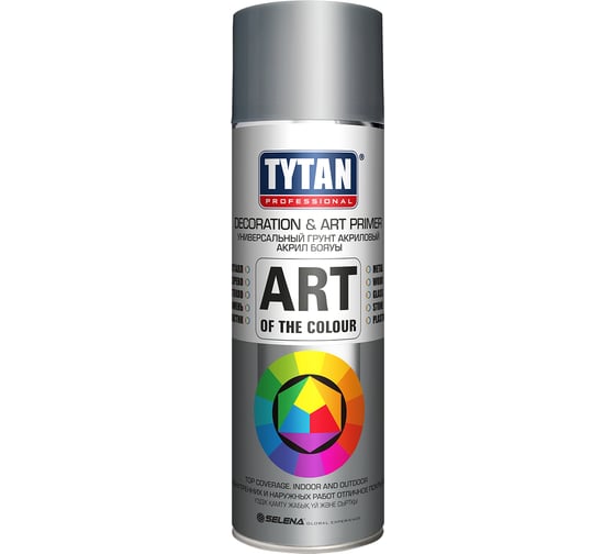 Изображение товара Аэрозольная краска TYTAN PROFESSIONAL ART OF THE COLOUR RAL7031, праймер серый 400мл 95025