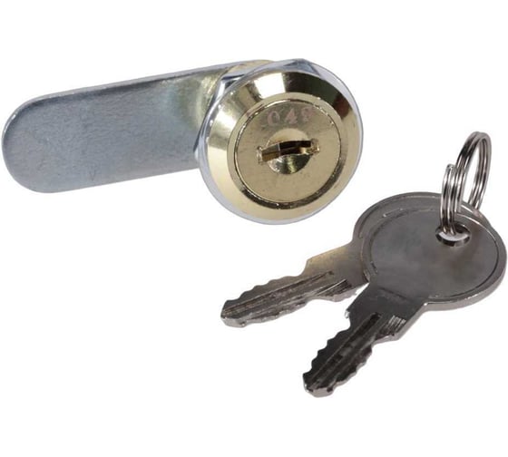 Изображение товара Замок для металлических ящиков Brante 16 мм, золото 122348