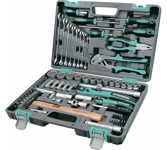 Изображение товара Набор инструментов 76 шт, 12-гранные головки STELS 14116