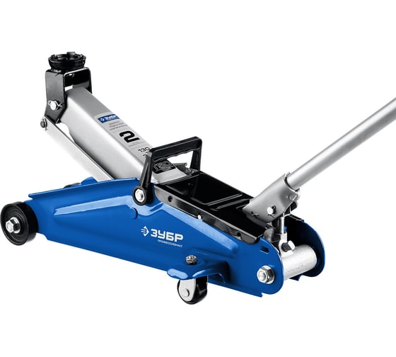 Изображение товара Гидравлический подкатной домкрат 2т, 130-380мм, ЗУБР Профессионал T50 43052-2