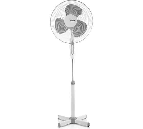 Изображение товара Напольный вентилятор Centek CT-5015 (серый) 40Вт, LED, 43см, 1.25м, 3 скорости, автоповорот CT-5015 Gray