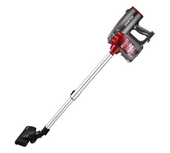 Изображение товара Вертикальный пылесос Centek циклон, красно-черный CT-2561