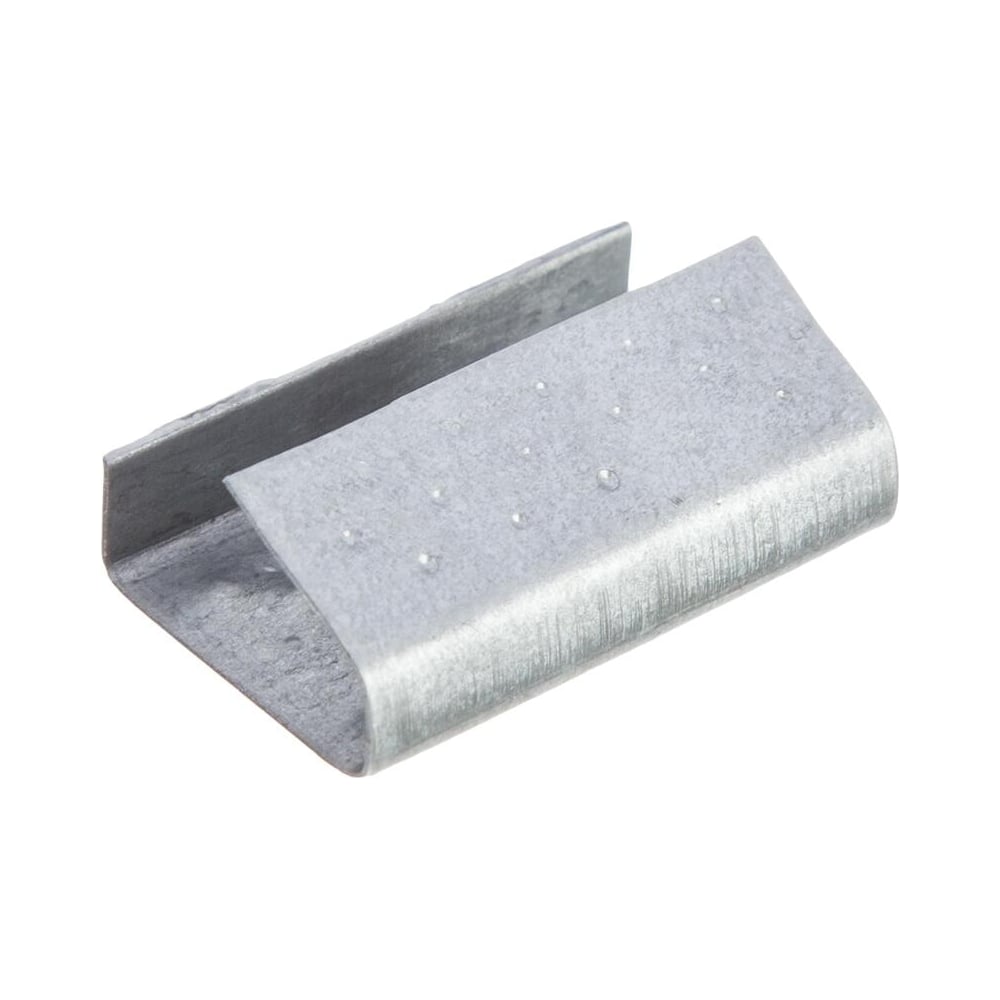 Скрепа Комус pp-zn-15 пп, 15 мм, 1000 шт. в упаковке, цинк звп 1678519