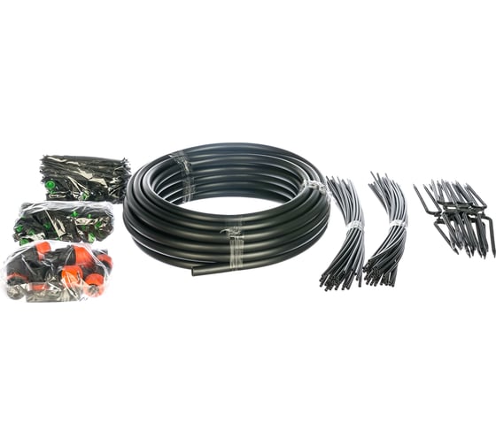 Изображение товара Система капельного полива от водопровода GRINDA 60 растений 425270-60