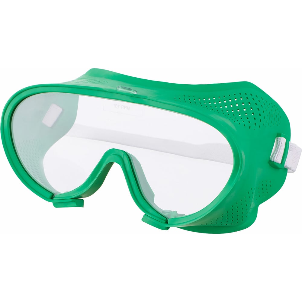 Защитные закрытые очки РИМ, цвет зеленый