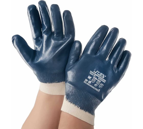 Изображение товара Нитриловые перчатки МБС, полный облив Gigant 1 пара G-086