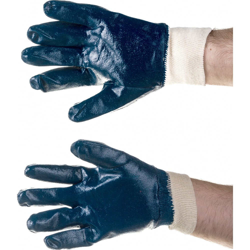 Нитриловые перчатки мбс, полный облив gigant 12 шт. g-103 - фото 4
