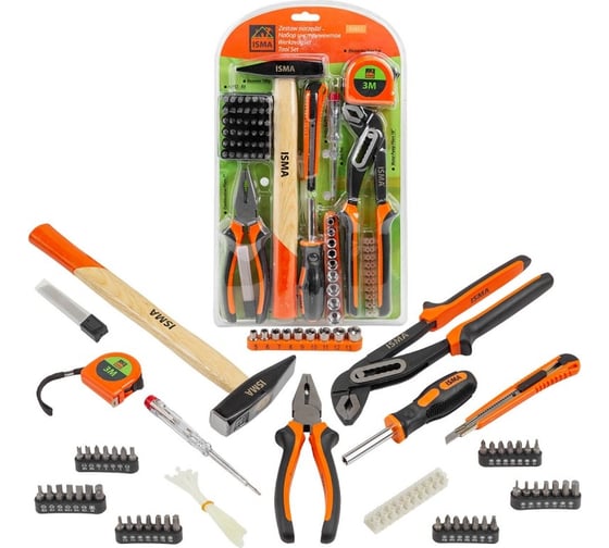 Изображение товара Набор шарнирно-губцевого инструмента ISMA 101 предмет ISMA-51011(48171)