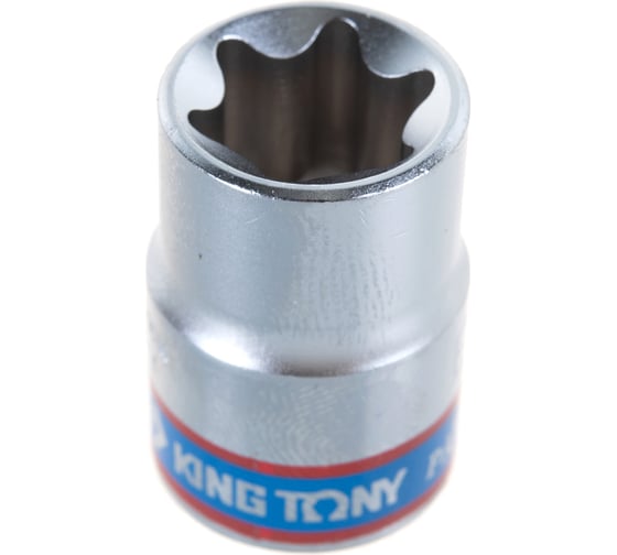 Изображение товара Головка торцевая TORX Е-стандарт (Е16; L=28 мм; 3/8DR) KING TONY 337516M