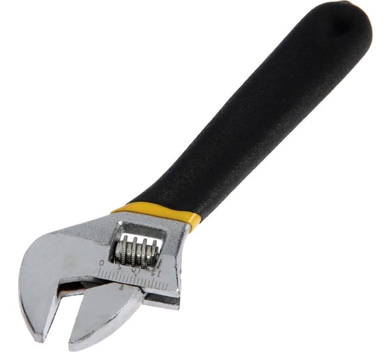 Изображение товара Разводной ключ ТУНДРА обрезиненная рукоятка, 150 мм 1647011