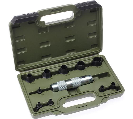 Изображение товара Набор просечек Дело Техники со сменными насадками, 11предм. 376511