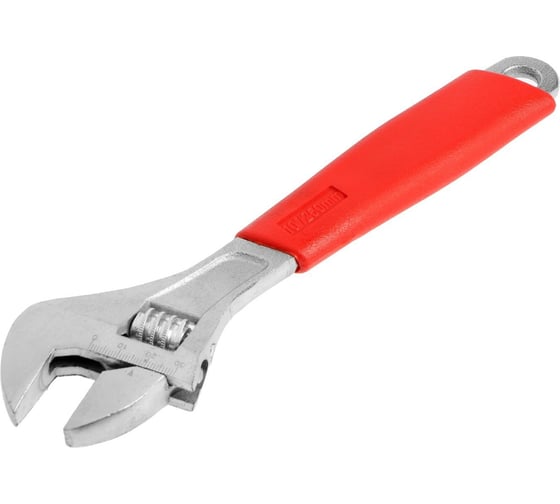 Изображение товара Разводной ключ ЛОМ пластиковая рукоятка, 250 мм 1647017