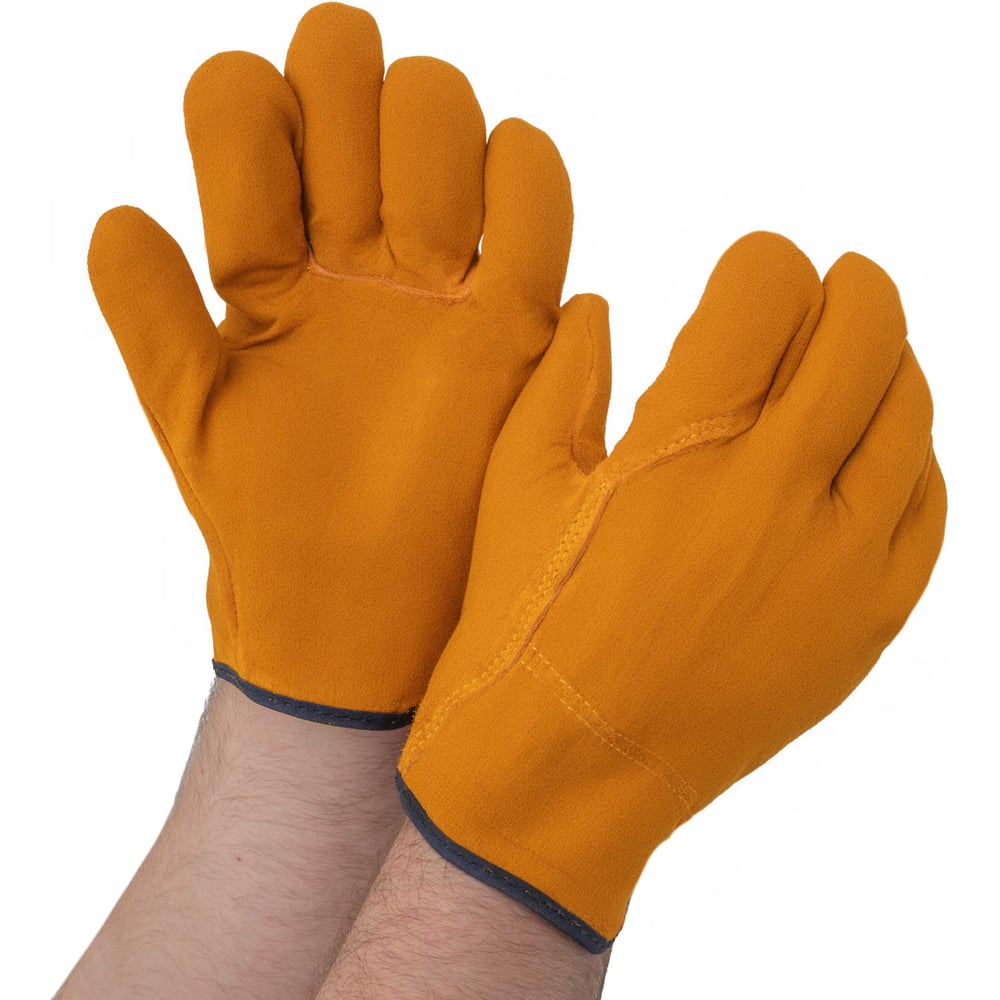 Изображение товара Цельноспилковые перчатки Gigant Г-041 12 пар защитные для работы с металлом