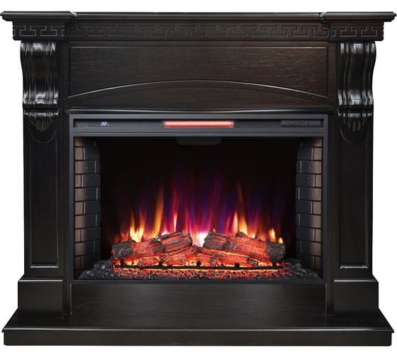 Изображение товара Каминокомплект InterFlame Мюнхен ЕС с Antares 33 LED Q F/X темный дуб Мюнхен с Antares33 темный дуб