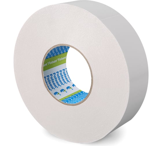 Изображение товара Бумажная двусторонняя лента FOLSEN 50 мм x 100м, Tissue 0333810050
