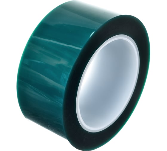 Изображение товара Малярная лента для порошковой покраски Пэт FOLSEN 50мм х 66м зеленая 062316650