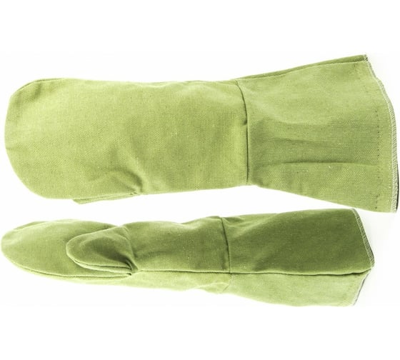 Изображение товара Брезентовые огнеупорные краги сварщика Сибртех Рос 68160