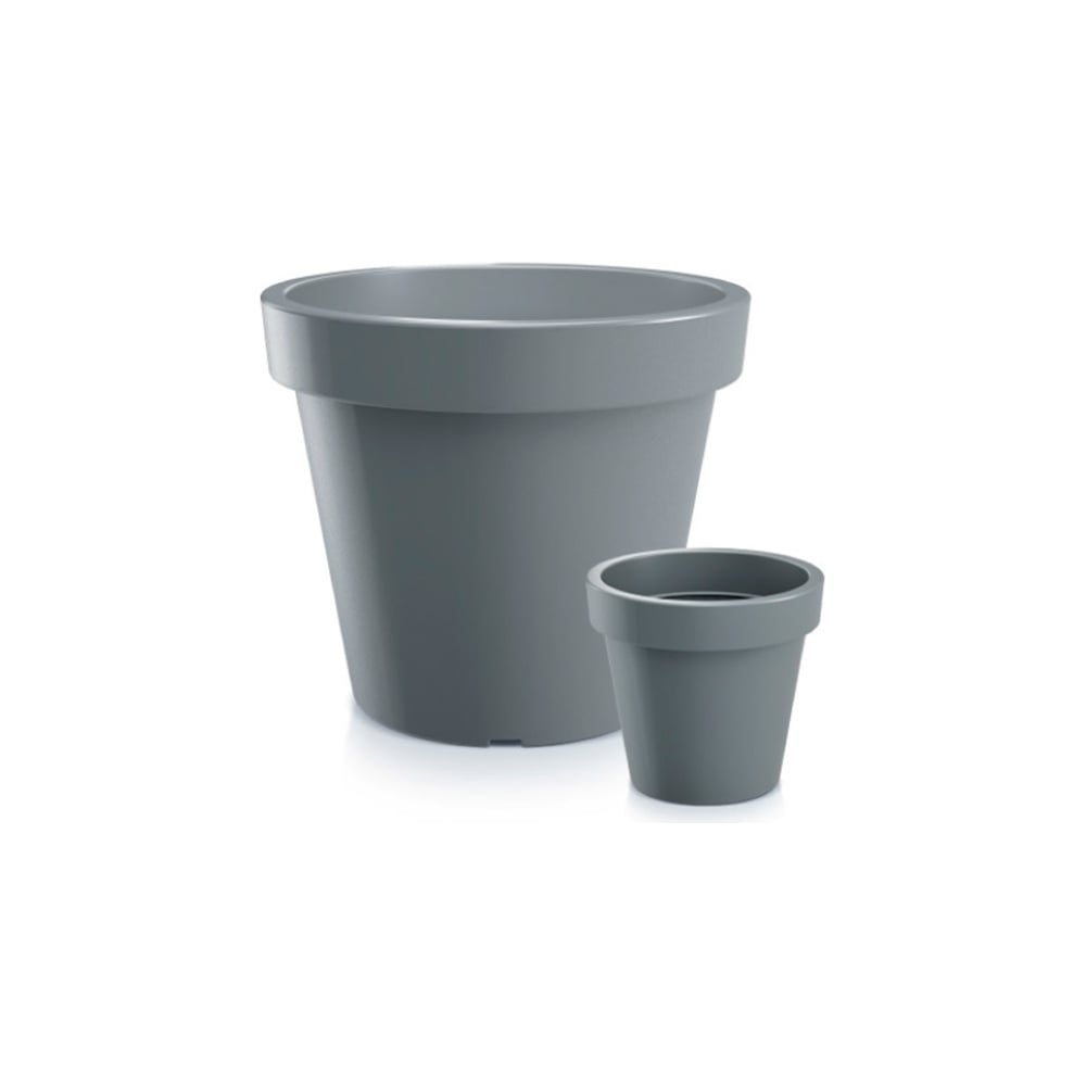 Изображение товара Кашпо Prosperplast DLOF500-S433 LOFLY антрацит 52л напольное круглая